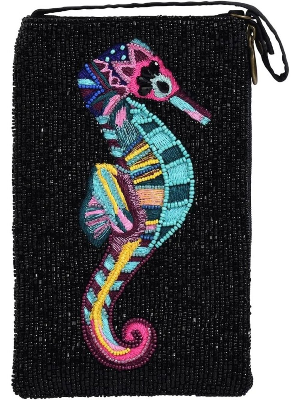 Vibrant Colorful Seahorse Tote Bag - Fun Beach & Travel Accessory